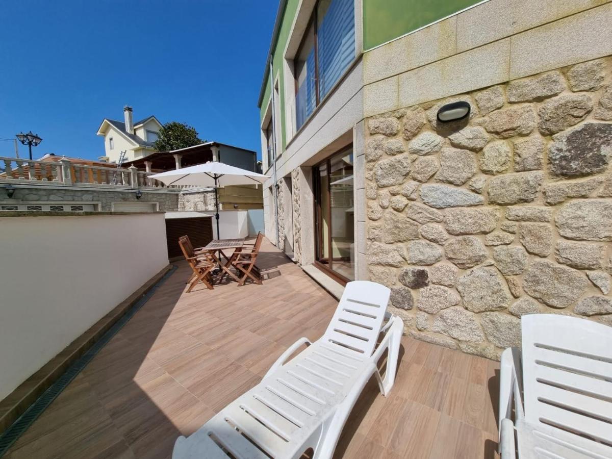 Foz Playa Rapadoira - Bajos Con Terraza Apartamento Exterior foto