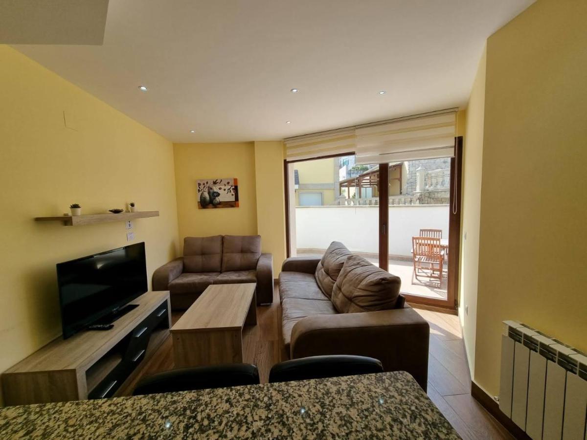 Foz Playa Rapadoira - Bajos Con Terraza Apartamento Exterior foto