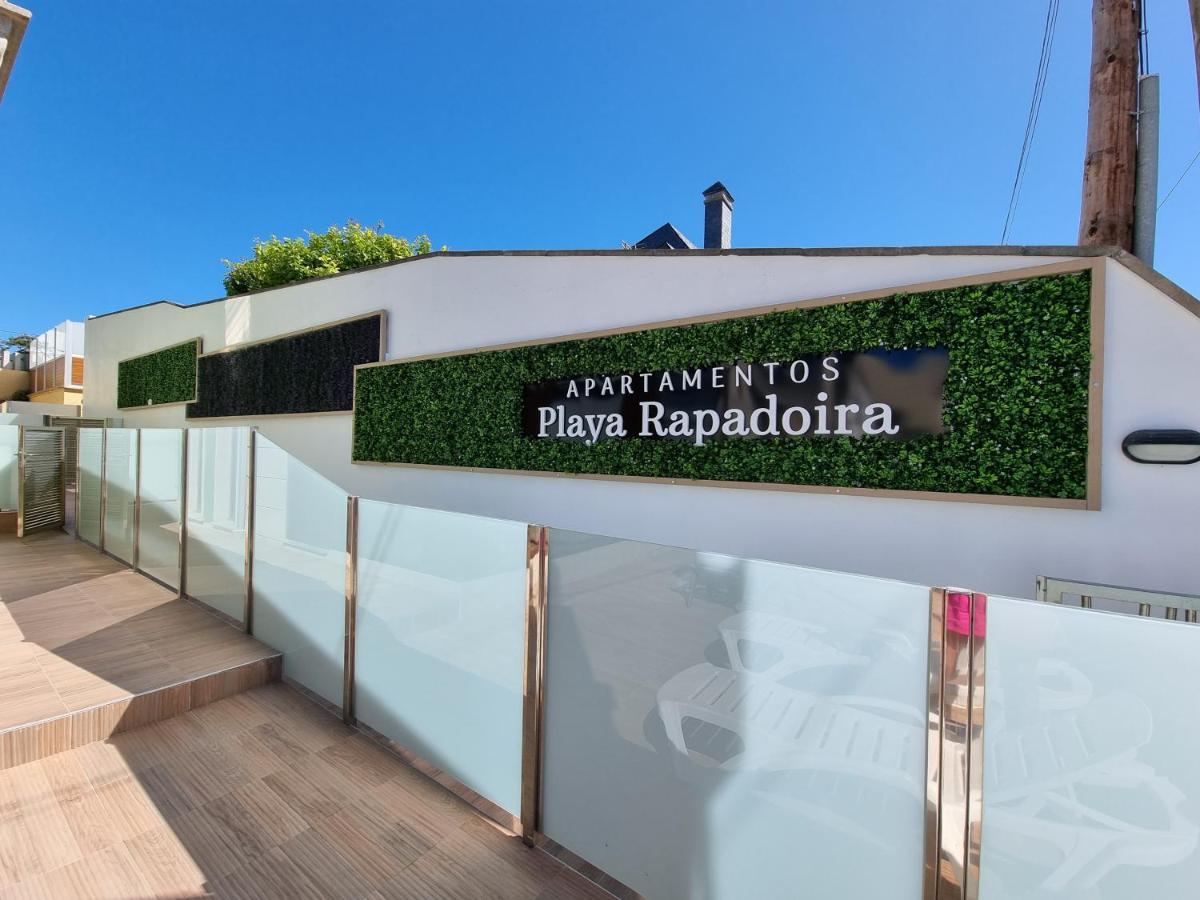 Foz Playa Rapadoira - Bajos Con Terraza Apartamento Exterior foto