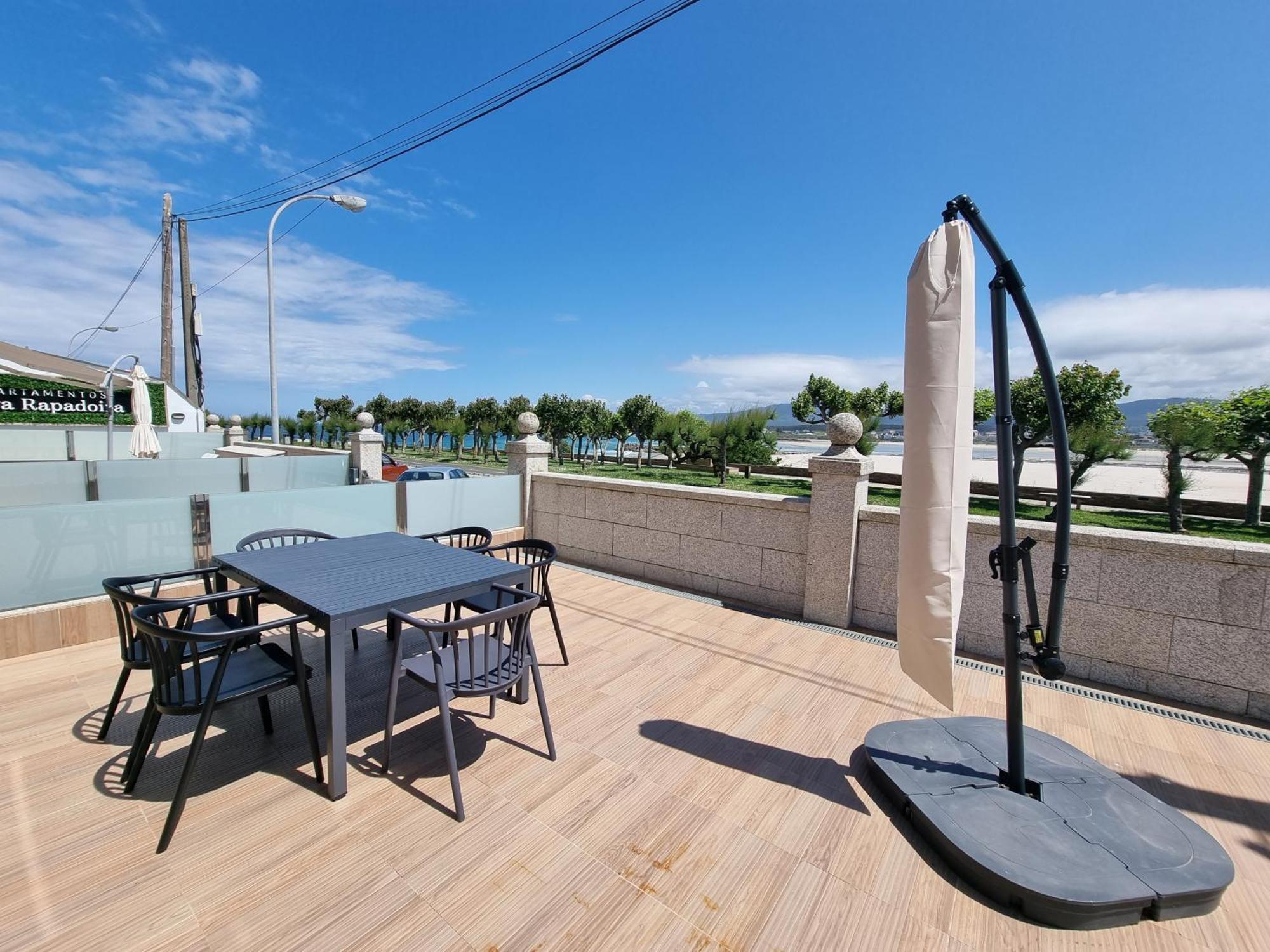 Foz Playa Rapadoira - Bajos Con Terraza Apartamento Exterior foto