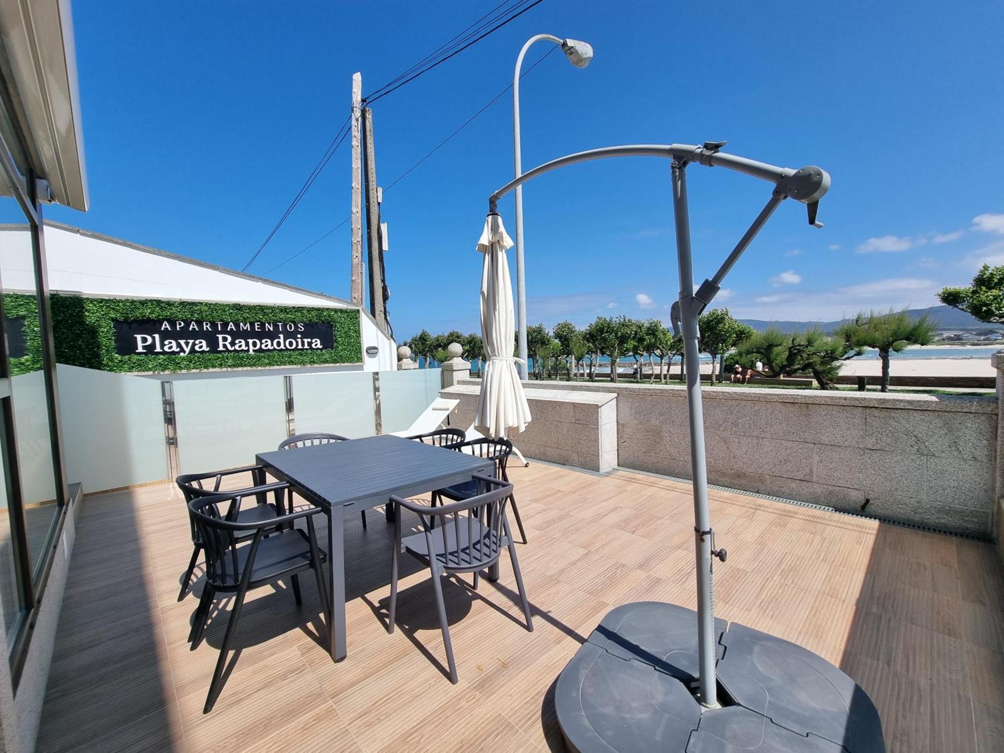 Foz Playa Rapadoira - Bajos Con Terraza Apartamento Exterior foto